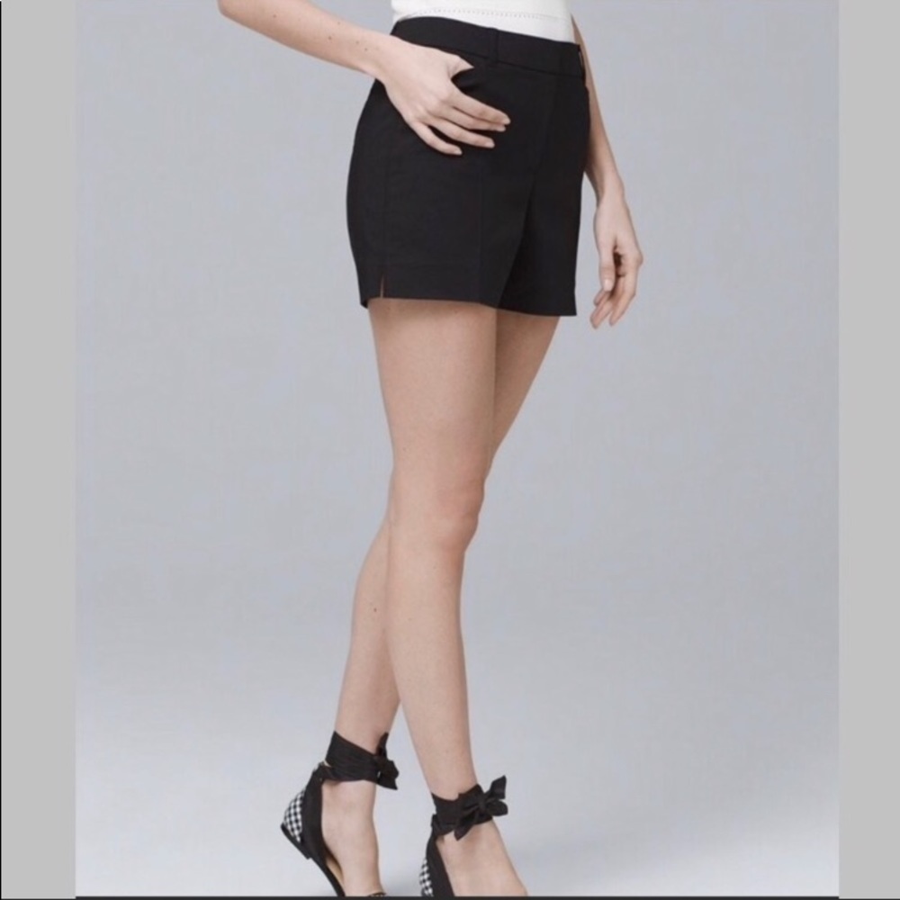 White House Black Market Black Dress Shorts